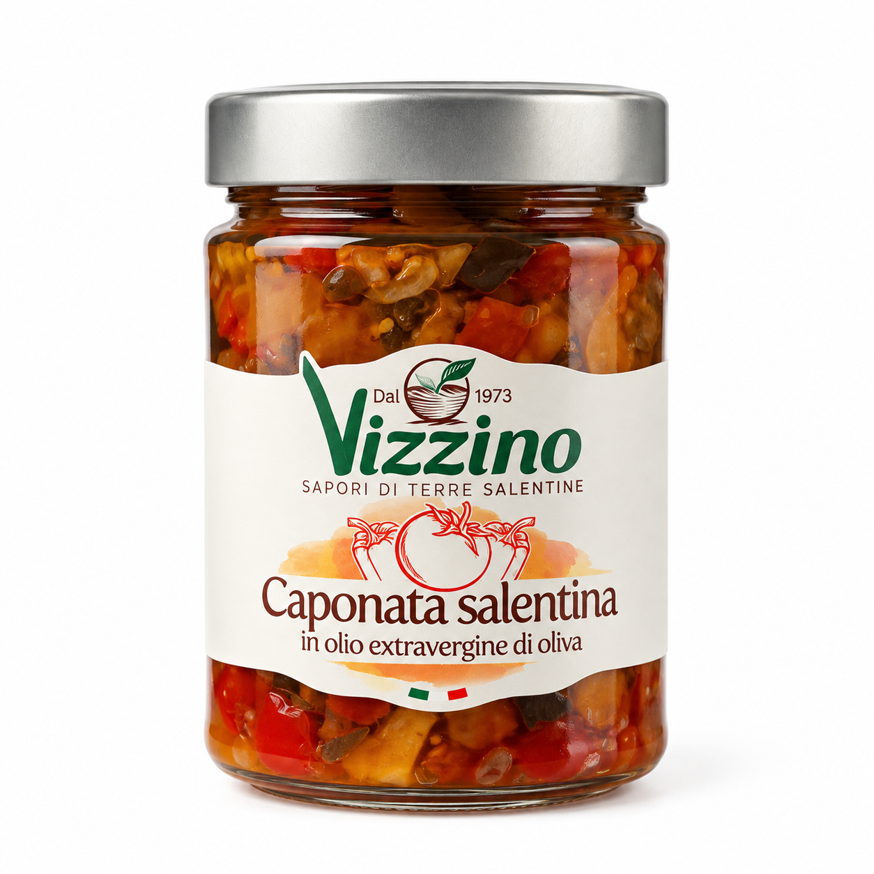 Caponata Salentina in olio extravergine di oliva - 314 ml- Kaponata